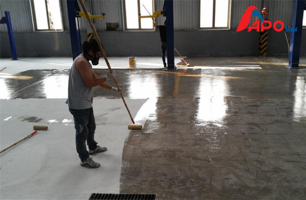 sơn epoxy nền nhà xưởng