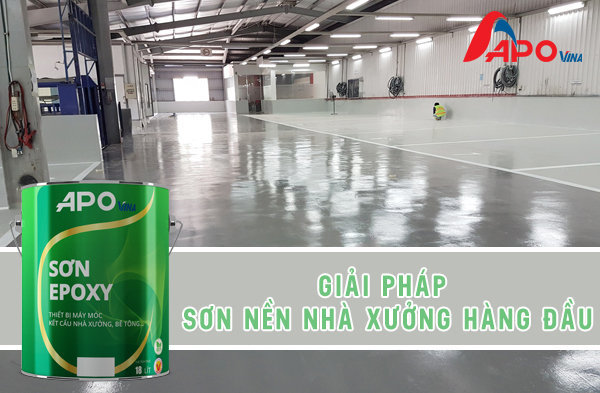 sơn epoxy nền nhà xưởng